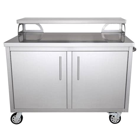 outdoor storage cabinet with stainless steel top|stainless steel portable kitchen cabinet.